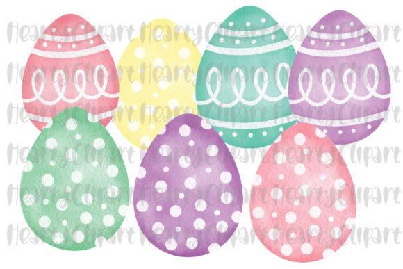 Download Watercolor Easter Eggs PNG Clipart - Watercolor easter Collection