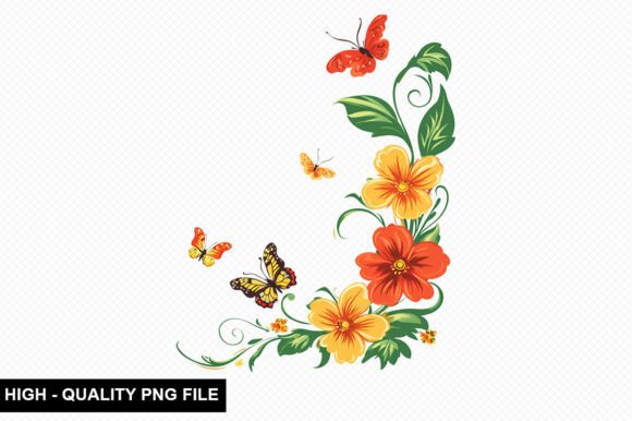 Download Spring Flower Border Clipart Design - Flower border Collection